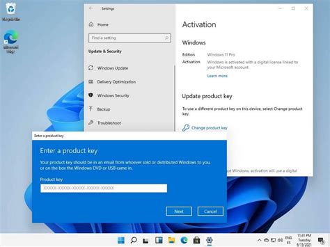 Windows 11 digital activation